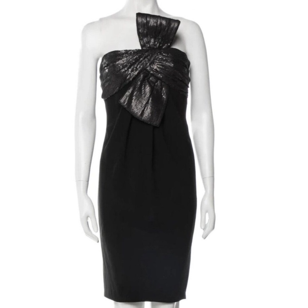 Elegant Black Sequin Dress - Picture 2 of 2